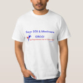 Sozialversicherung u. Medicare-Grog! Sommergewicht T-Shirt (Vorderseite)