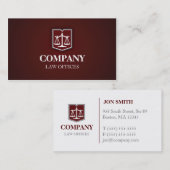 Sozietäts-berufliche Geschäfts-Karte Visitenkarte (Vorne/Hinten)