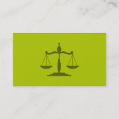 Sozietäts-Büro-Rechtsanwalt-berufliche Visitenkarte (Rückseite)