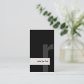 Sozietäts-Rechtsanwalt-Visitenkarte-mutiges Visitenkarte (Stehend Vorderseite)