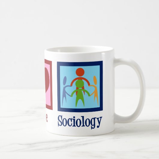 Soziologe Friedenssoziologie Liebe Professor Kaffeetasse (Rechts)