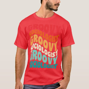 Soziologe Vintag Retro 60er 70er 80er Vibes T-Shirt