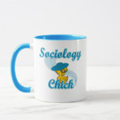 Soziologie Chick #3 Tasse (Links)