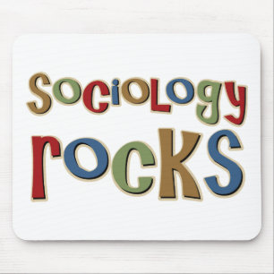 Soziologie-Felsen Mousepad