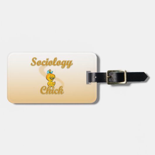 Soziologie Gepäckanhänger (Vorderseite horizontal)