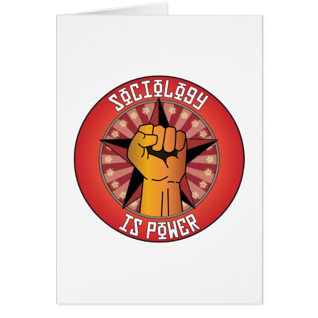 Soziologie ist Power (Vorne)