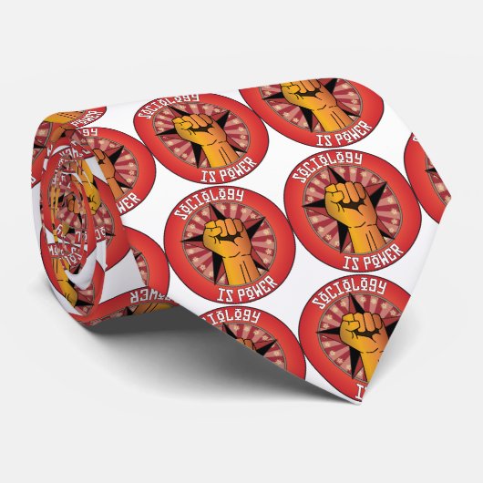 Soziologie ist Power Krawatte (Gerollt)