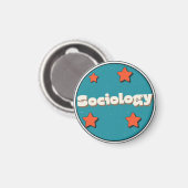 Soziologie Magnet (Vorderseite/Rückseite)
