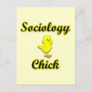 Soziologie Postkarte