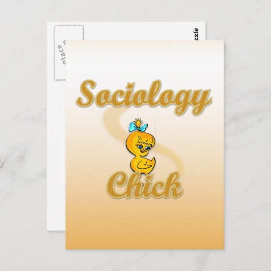 Soziologie Postkarte (Vorne/Hinten)