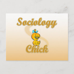 Soziologie Postkarte