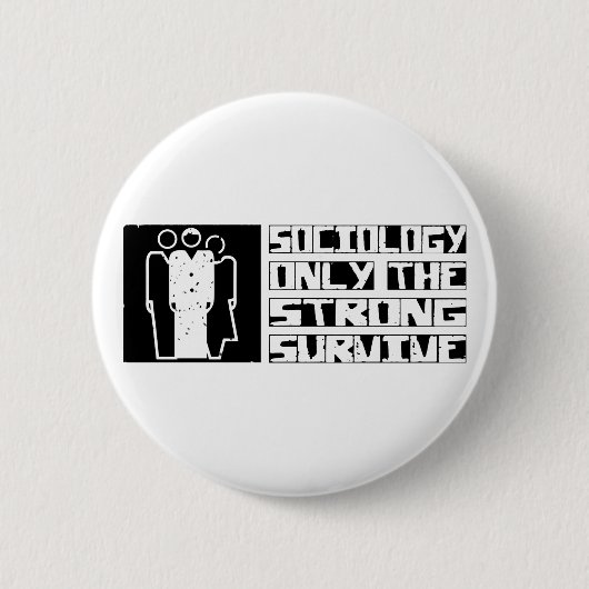 Soziologie überleben button (Vorderseite)