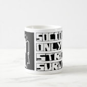 Soziologie überleben kaffeetasse (Mittel)