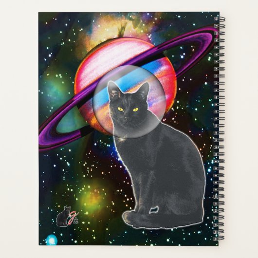 Sp[ace Cat Cosmo Planer (Rückseite)