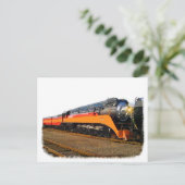 SP-Dampfzug Postkarte (Stehend Vorderseite)