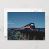 SP "Daylight"-Zug, geführt von 4-8-4 Postkarte (Vorne/Hinten)