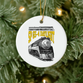 SP GS-4 Daylight 4449 Steam Train Locomotive Keramik Ornament