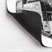 SP GS-4 Daylight 4449 Steam Train Locomotive Mousepad (Ecke)