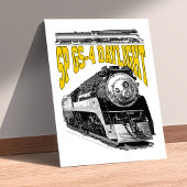 SP GS-4 Daylight 4449 Steam Train Locomotive Poster