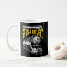 SP GS-4 Daylight Steam Locomotive. 4449 Train Kaffeetasse