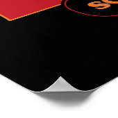 SP GS-4 Daylight Steam Locomotive Vintage Poster (Ecke)