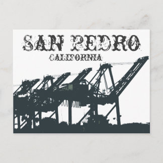 SP Harbour Cranes Postkarte