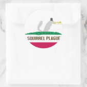 SP Round-Aufkleber Runder Aufkleber (Tasche)