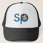 SP St. Paul School Tropical Hat Truckerkappe (Vorderseite)