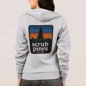 SP Womens zip up hoodie (Rückseite)