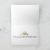 Spa-Accessoires Geburtstag Karte (Innenseite)