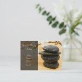 Spa&Beauty Salon-Visitenkarte Visitenkarte (Stehend Vorderseite)