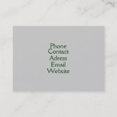 Spa&Beauty Visitenkarte (Rückseite)