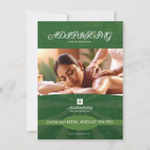 Spa-Center-Tisch-Tent-Vorlage (Vorderseite)