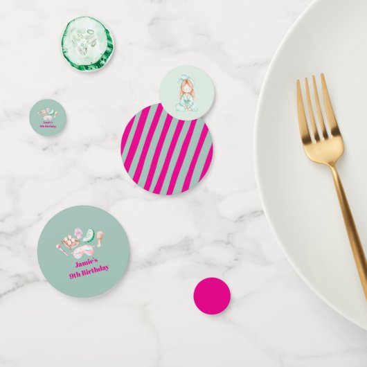 Spa Day Kid's Party Konfetti (Gruppe)