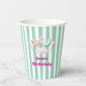 Spa Day Kid's Party Pappbecher (Vorderseite)