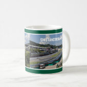 Spa-Francorchamps F1 Race Circuit, Belgium Kaffeetasse (VorderseiteRechts)