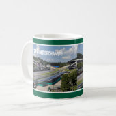 Spa-Francorchamps F1 Race Circuit, Belgium Kaffeetasse (Vorderseite Links)