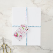Spa-Geburtstagsfeier Geschenkanhänger (Mit Garn)