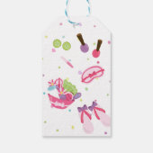 Spa-Geburtstagsfeier Geschenkanhänger (Rückseite)