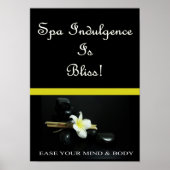 Spa Indulgence Is Bliss Poster (Vorne)