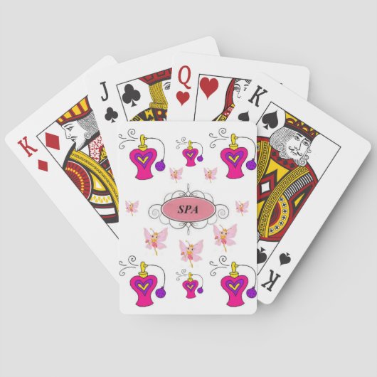 Spa-Kartenspiel Deck Spielkarten (Rückseite)