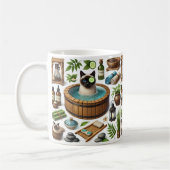 Spa party for Siamese Cat Lovers Kaffeetasse (Links)