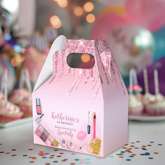 Spa-Party Glam Girl Geburtstagsfeier Salon Geschen Geschenkschachtel