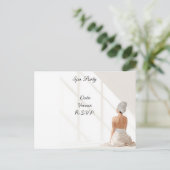 Spa Party Minimal Wellness Design Postkarte (Stehend Vorderseite)