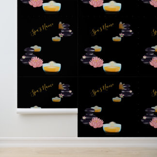 Spa personalized Name Tapete