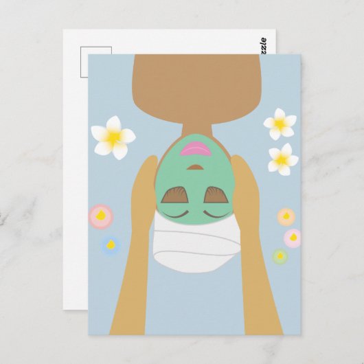 Spa Postkarte (Vorne/Hinten)