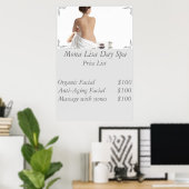 Spa-Preisliste Poster (Heimbüro)