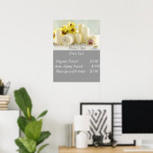 Spa-Preisliste Poster (Heimbüro)