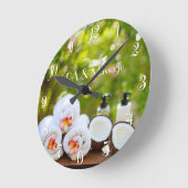 SPA setting Runde Wanduhr (Winkel)