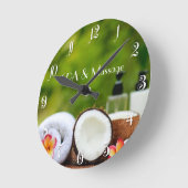 SPA setting Runde Wanduhr (Winkel)